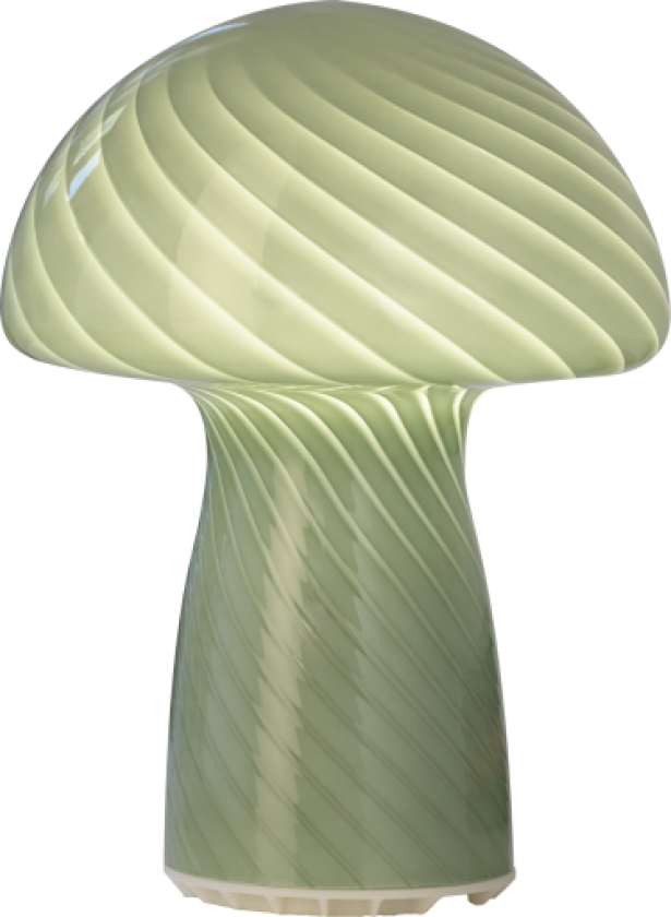 Mushroom bordlampe 3-trinns berøringsdimmer 16x12, grønn