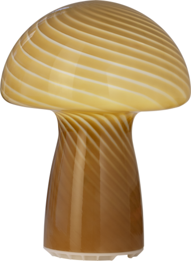 Mushroom bordlampe med 3-trinns berøringsdimmer, 16x12, beige