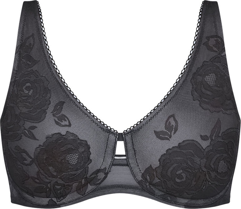 TRIUMPH WILD ROSE SENSATION W01 BH, svart, Størrelse: 95G, Kvinner