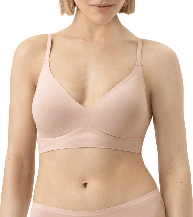 Invisibles Triangel BH uten bøyle, rosa, Størrelse: XL, Kvinner