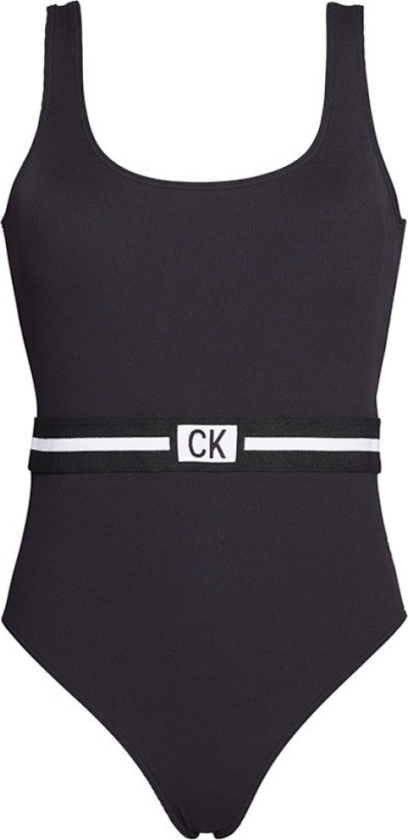 CALVIN KLEIN SCOOP badedrakt 00985 Beh, Størrelse: L, Kvinner