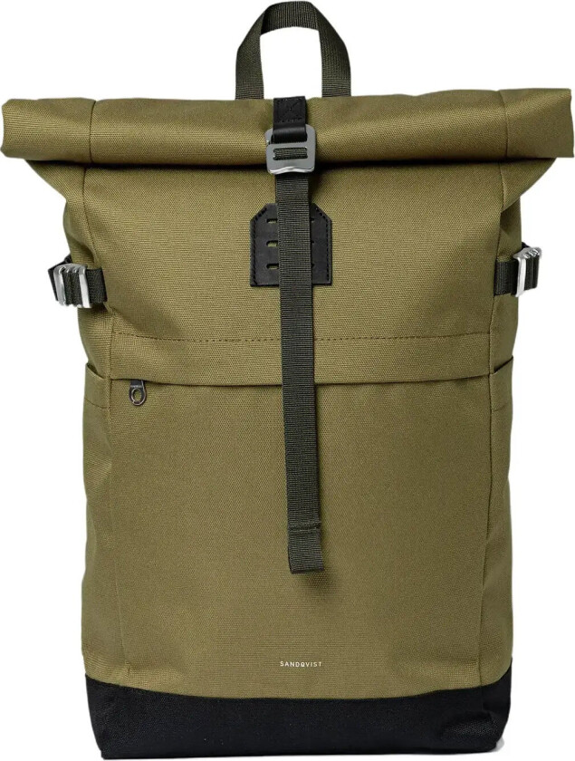 Icon Rolltop Backpack M Ryggsekk Veske Green SANDQVIST