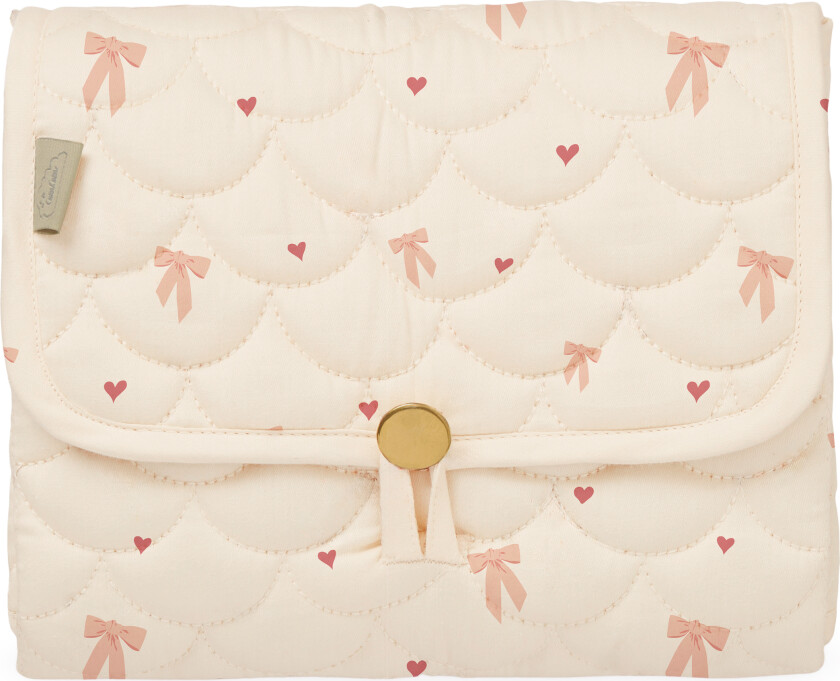 Quiltet Stellematte Bows Bows One Size Kremfarget One Size Unisex