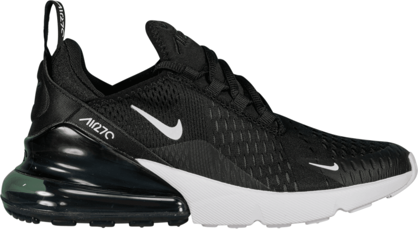 Air Max 270, treningssko, junior BLACK/WHITE