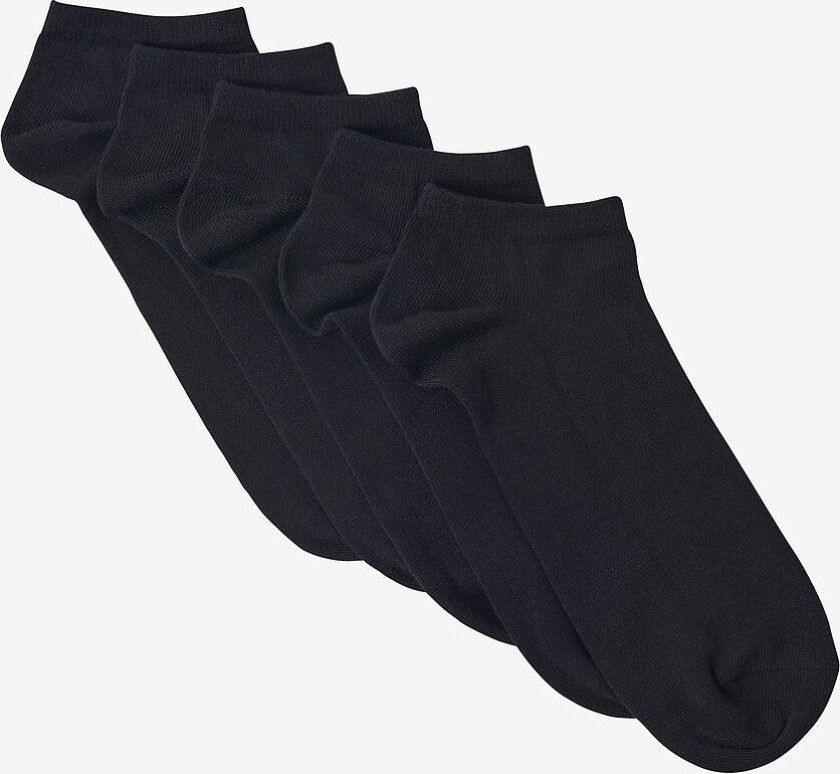 Ankelsokker 5-pack - Svart