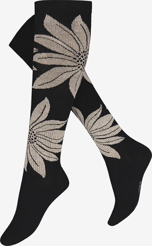 Knestrømper Anna Support Knee - Svart