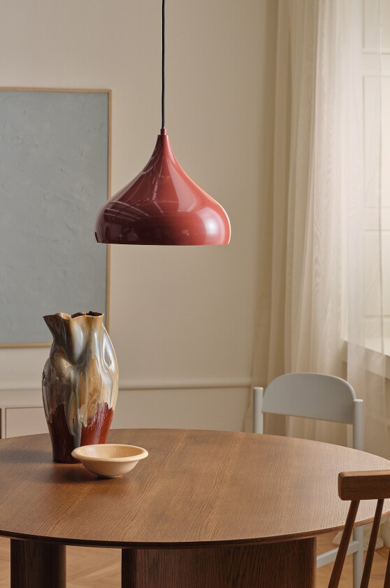 Taklampe Drop - Rød