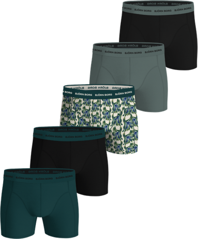 Cotton Stretch Boxers 5-pack