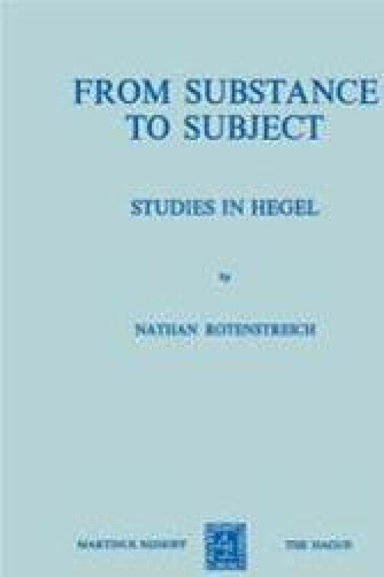 From Substance to Subject