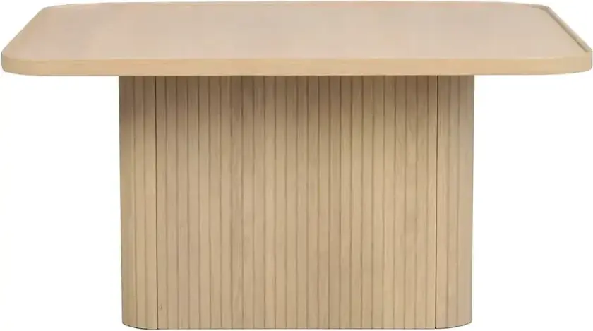 Sullivan salongbord 80x80 cm hvitpigmenterad