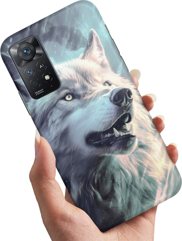 Xiaomi Redmi Note 11 - Deksel/Mobildeksel Wolf