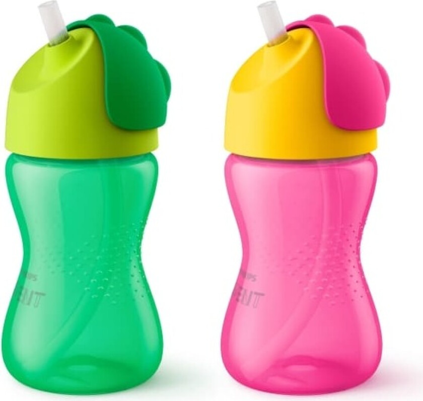 Philips AVENT SCF798/00 Kopper med sugerør, Konvertibel flaske/kopp, 1 måned(er), Flerfarget, Flip-top lokk, Indonesia, 300 ml