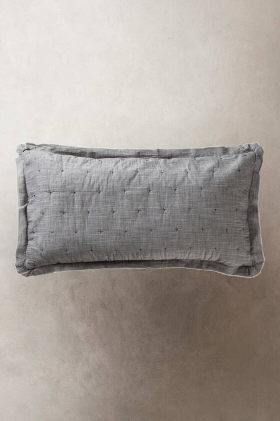 putetrekk 90x50 cm Lys grå