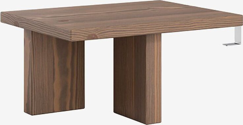 Japan sidebord til seng, Brun