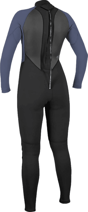 Reactor 3/2mm Back Zip Full, våtdrakt dame BLACK/MIST