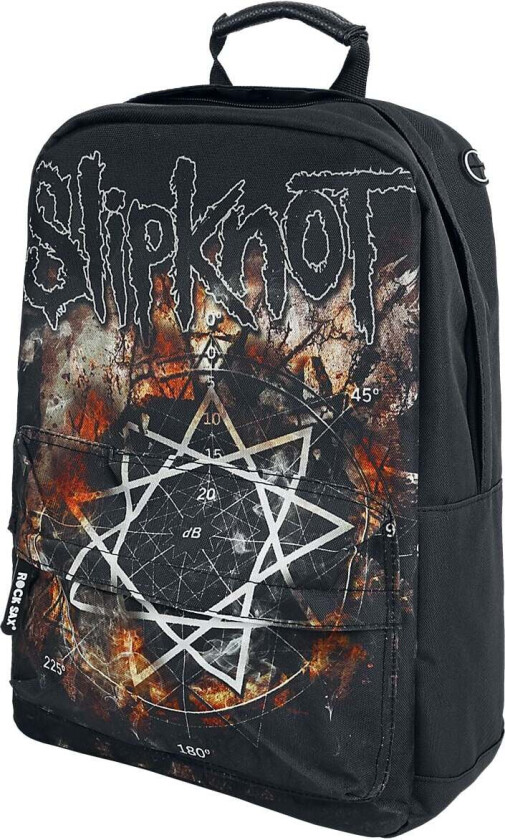 Ryggsekk - Pentagram - Unisex - svart