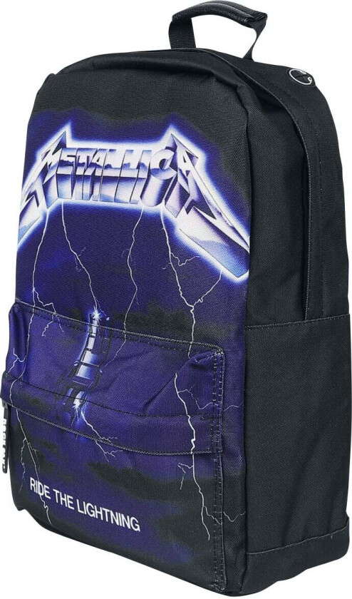 Metallica Ryggsekk - Ride The Lighting - Unisex - svart