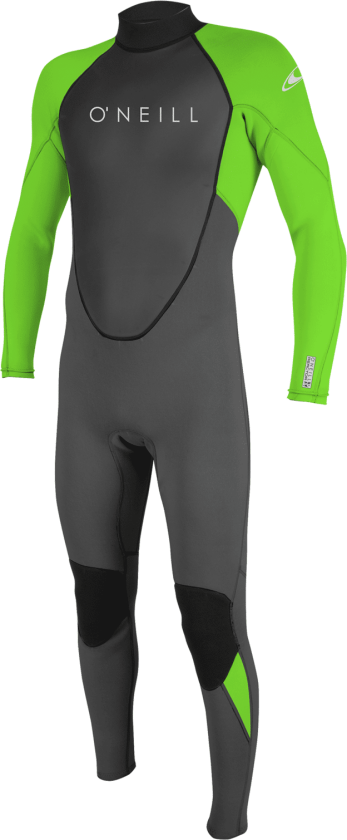 Youth Reactor 3/2mm Back Zip Full, våtdrakt junior GRAPH/DAYGLO