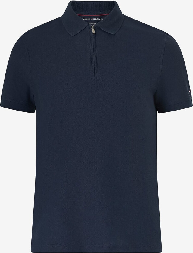 Pologenser DC Performance Zip Polo - Blå