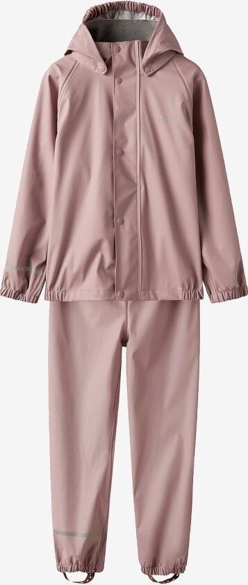 Regnsett nknDry10 Rain Set FO - Rosa