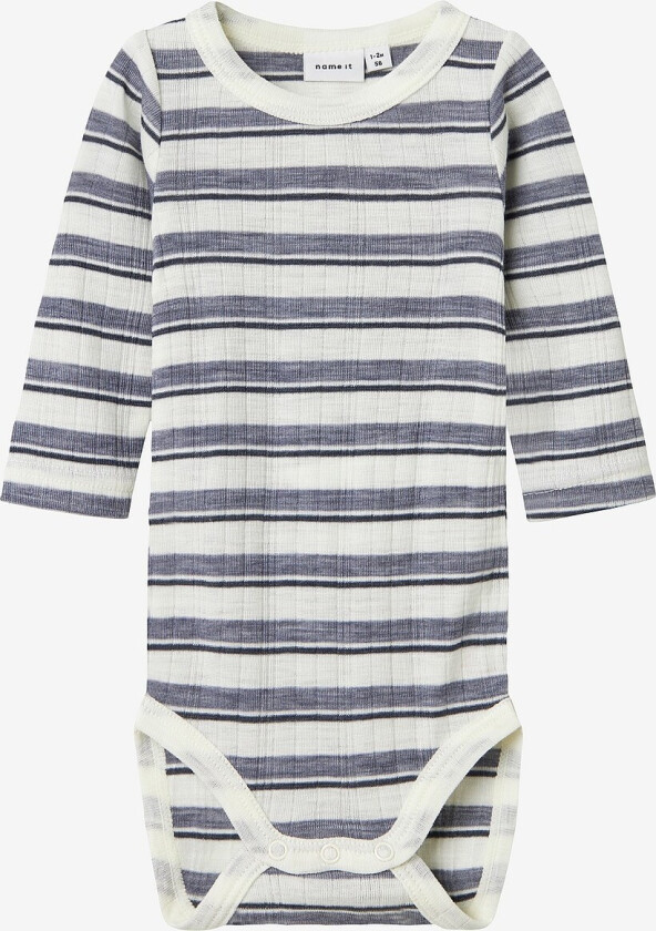 Body nbmWang Wool Needle LS - Grå