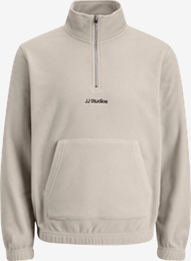 Fleecetrøye jjeSoho Half Zip Fleece SN - Grå