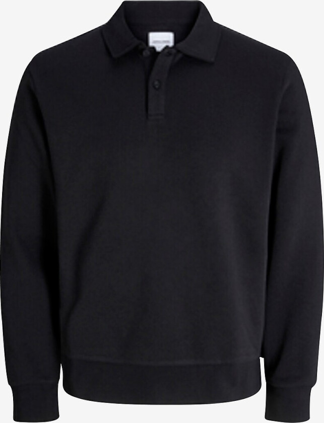 Collegegenser jjeBradley Sweat Polo - Svart