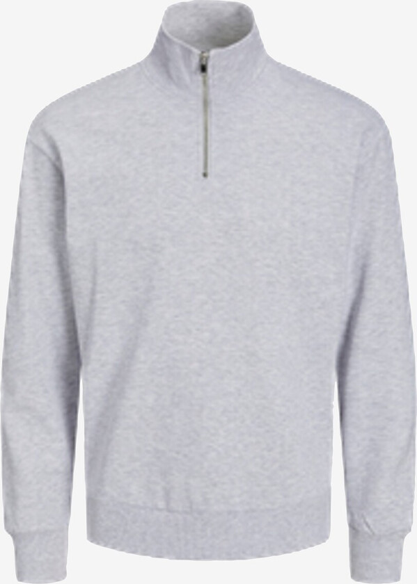 Collegegenser jjeBradley Sweat Half Zip - Grå