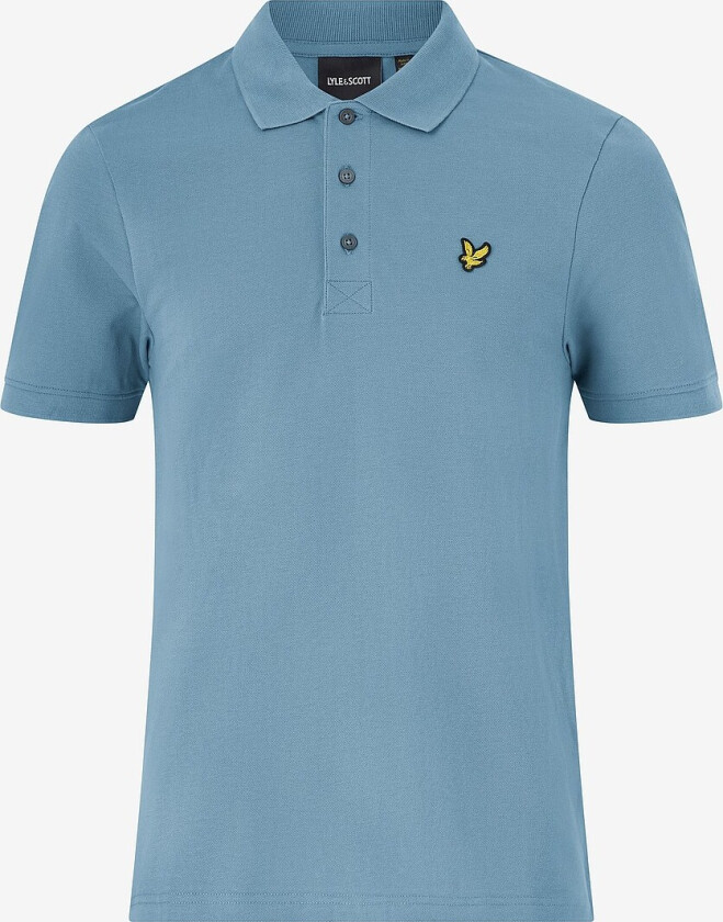 Pikétrøye Plain Polo Shirt - Blå