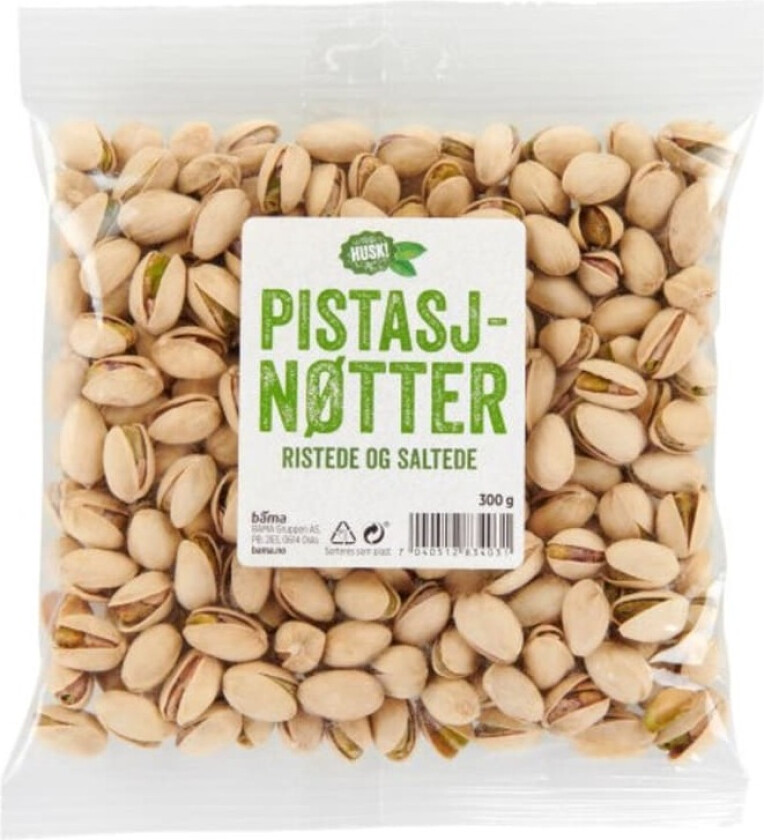Pistasjnøtter Ristede&Saltede 300g Lille Ekorn