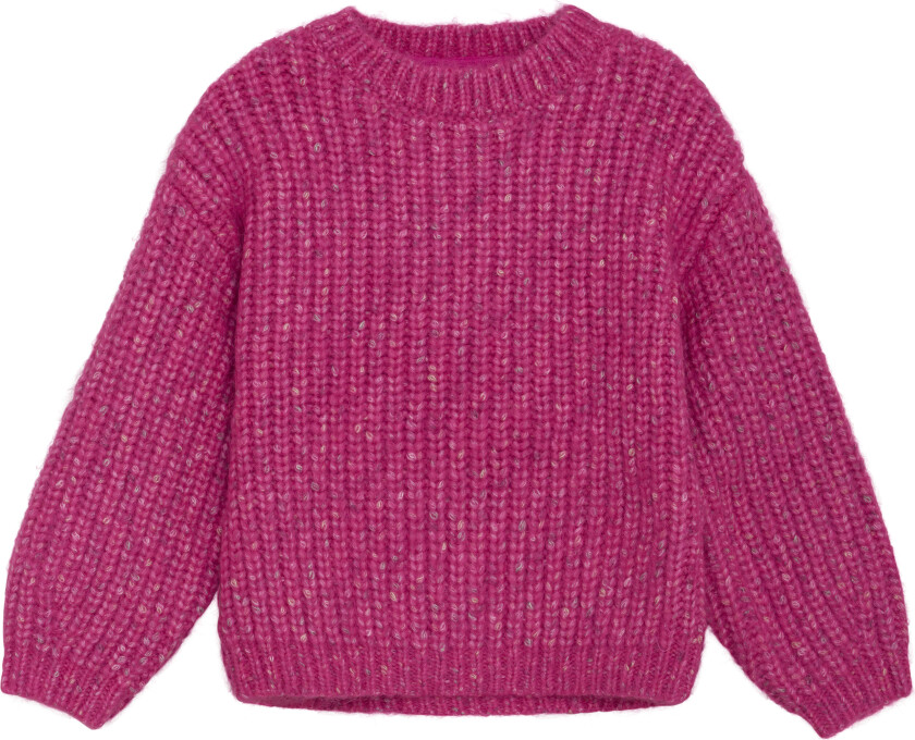 Strikket Genser Fuchsia Fedora 98 cm 98 cm kvinne