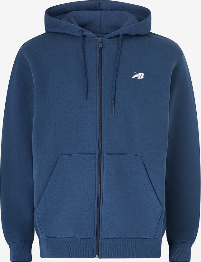 Hettegenser Sport Essentials Logo Fleece Full Zip - Blå