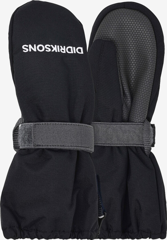Biggles Zip Mitten Black 4-6 år