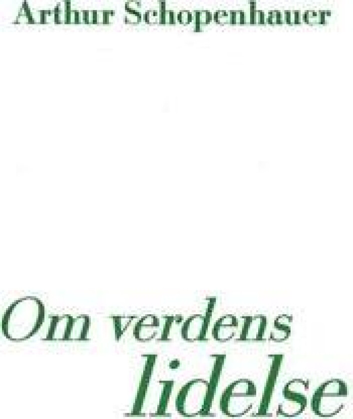 Om verdens lidelse
