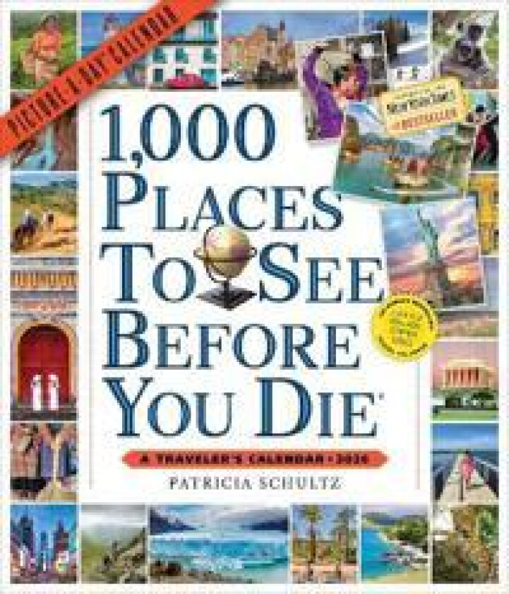 1,000 Places to See Before You Die Picture-A-Day® Wall Calendar 2026