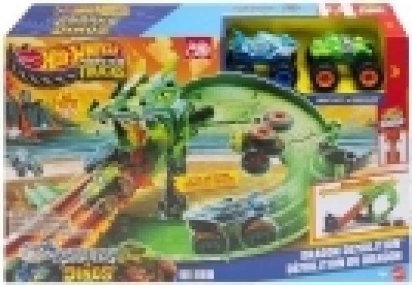 HOT WHEELS MONSTER TRUCKS set – Dragon Destruction (JFR06)