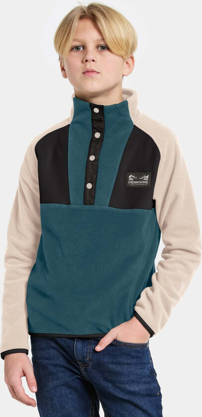 Yokto Fleecegenser, Star Blue, 130 - Fleecejakker & Fleecegensere - Polyester