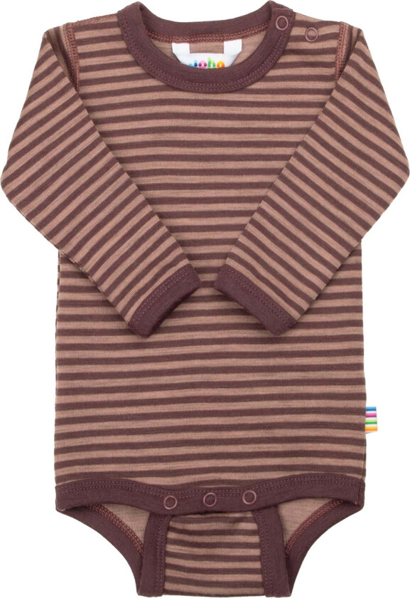 Bilde av Body Merinoull, Rose, 60, Babyklær - Bodys - Polyamid,Merinoull