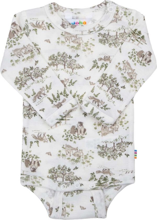 Bilde av Body Merinoull, Off White, 60, Babyklær - Bodys - Silke,Merinoull