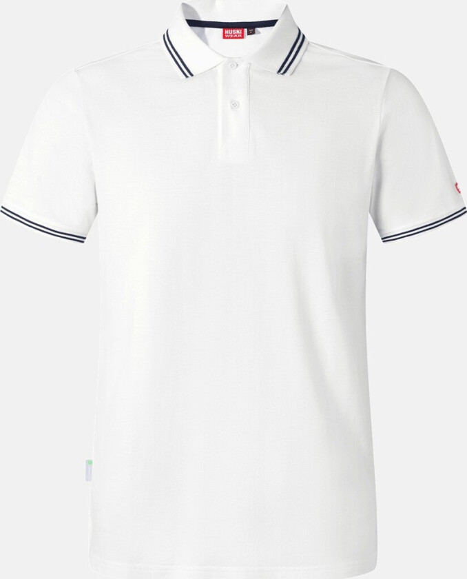 Shore Pique Polo, White, Xl, Piketrøyer