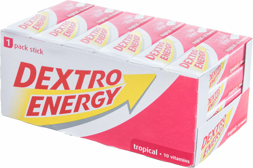 Energy Tropical og Vitaminer - 24 Stk. - 1128 Gram