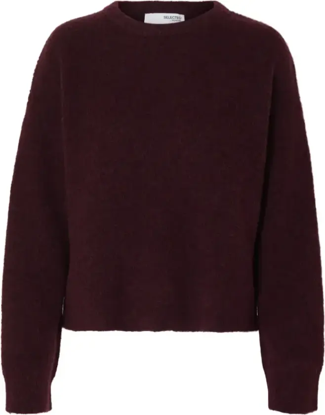 Dame, Strikkevarer, Rød, L