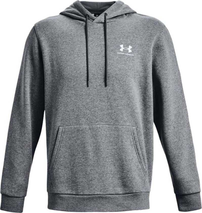 Men's UA Essential Fleece Hoodie S, Pitch Gray