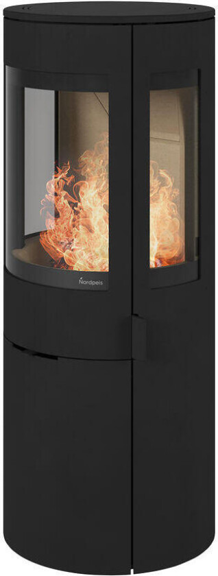 Nordpeis Origo DV m/sideglass peisovn