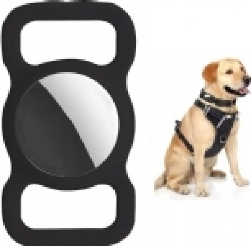 AirTag Veske for krage / belte / sele SVART / SVART