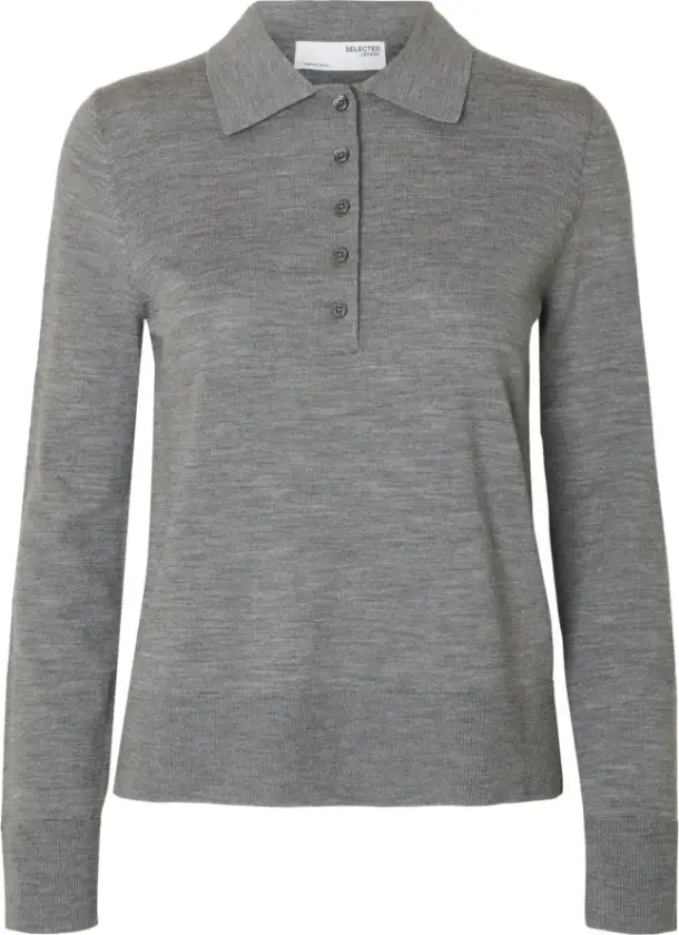 Dame, Topper, Grå, XL