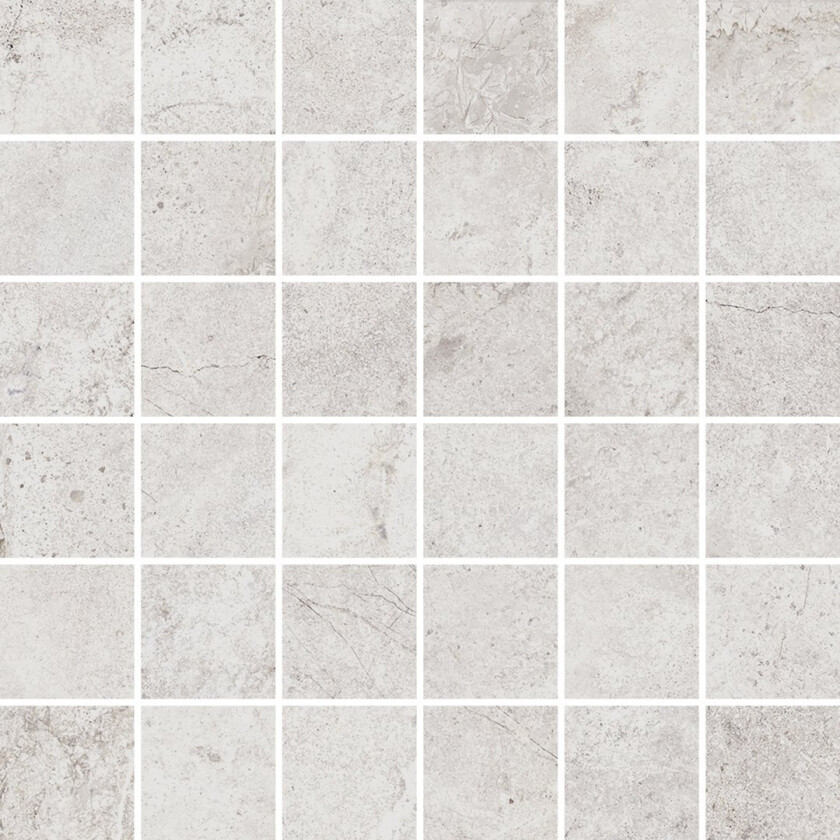 EVOLUTION WHITE MOSAICO 30X30 9,5MM