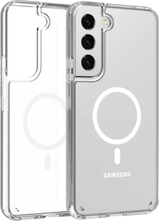 Galaxy S22 Magsafe Mobil Deksel Transparent