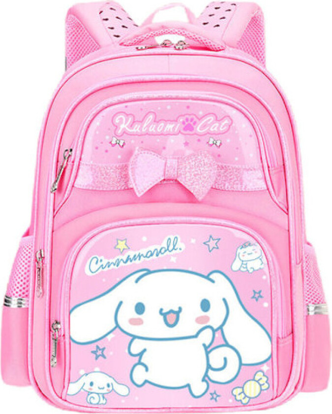 Sanrio Tegneserie Trykt Ryggsekk Casual Ryggsekk Plakat Lett Stor Kapasitet Reise Laptop Ryggsekk Cinnamon Roll L