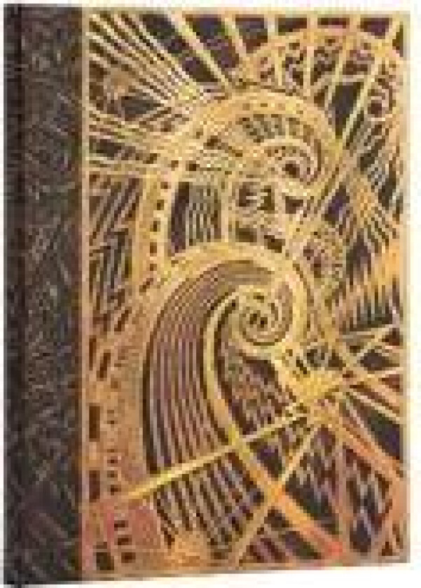 The Chanin Spiral (New York Deco) Ultra Unlined Hardcover Journal